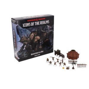 wizkids d&d icons of the realms: adventure in a box - goblin camp