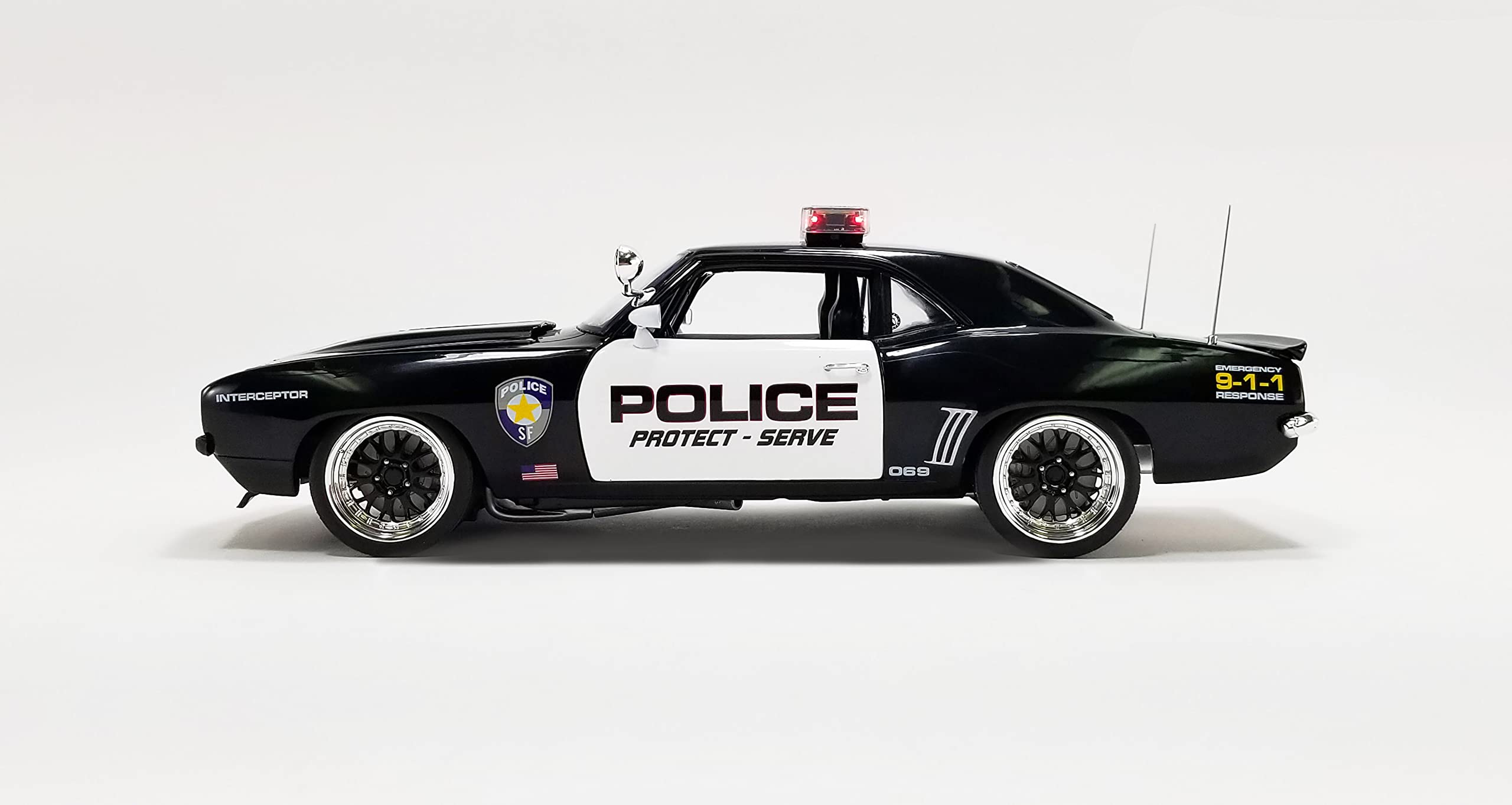 GMP 1:18 1969 Chevrole* Camaro - Street Fighter Police Interceptor GMP-18935 [Shipping from Canada]