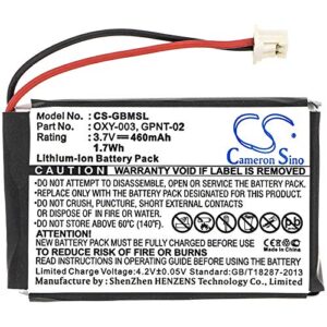 Yibudt 3.7V Battery Replacement for OXY-001 Game Boy Micro,OXY-003 GPNT-02