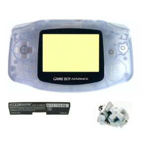 MOOKEENONE Blue Full Housing Shell Pack Case Accessories for GBA