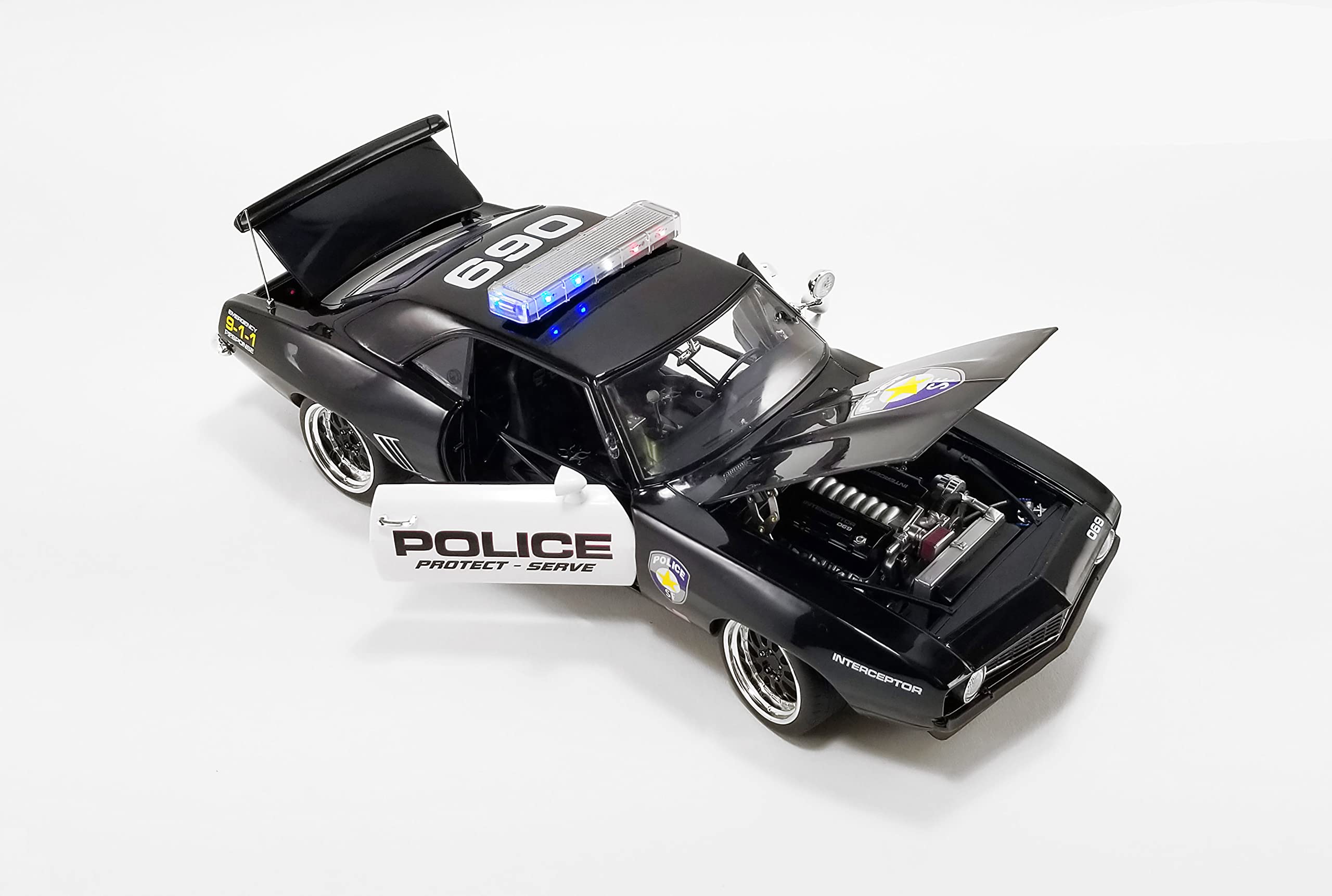 GMP 1:18 1969 Chevrole* Camaro - Street Fighter Police Interceptor GMP-18935 [Shipping from Canada]