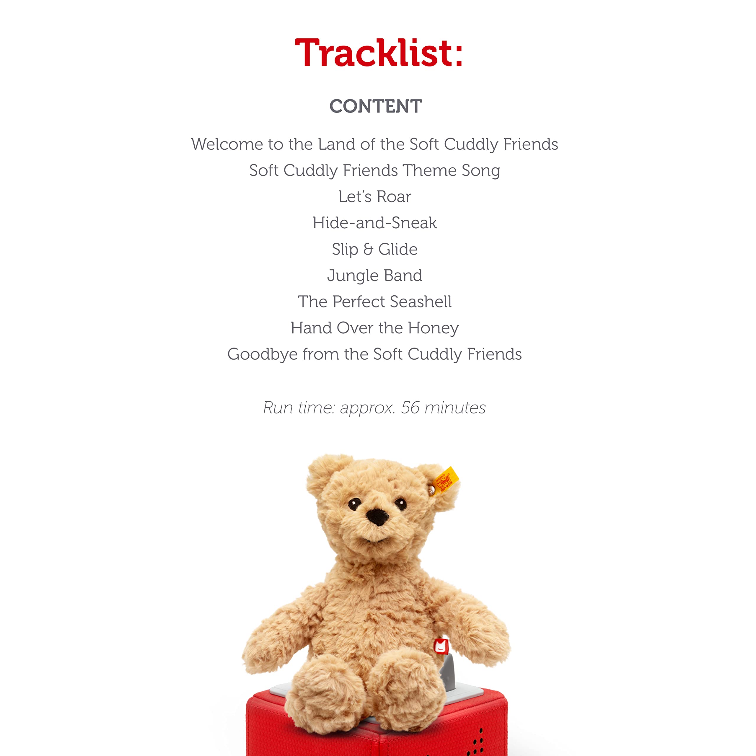 Tonies x Jimmy Bear Plush Audio Play Character from Steiff