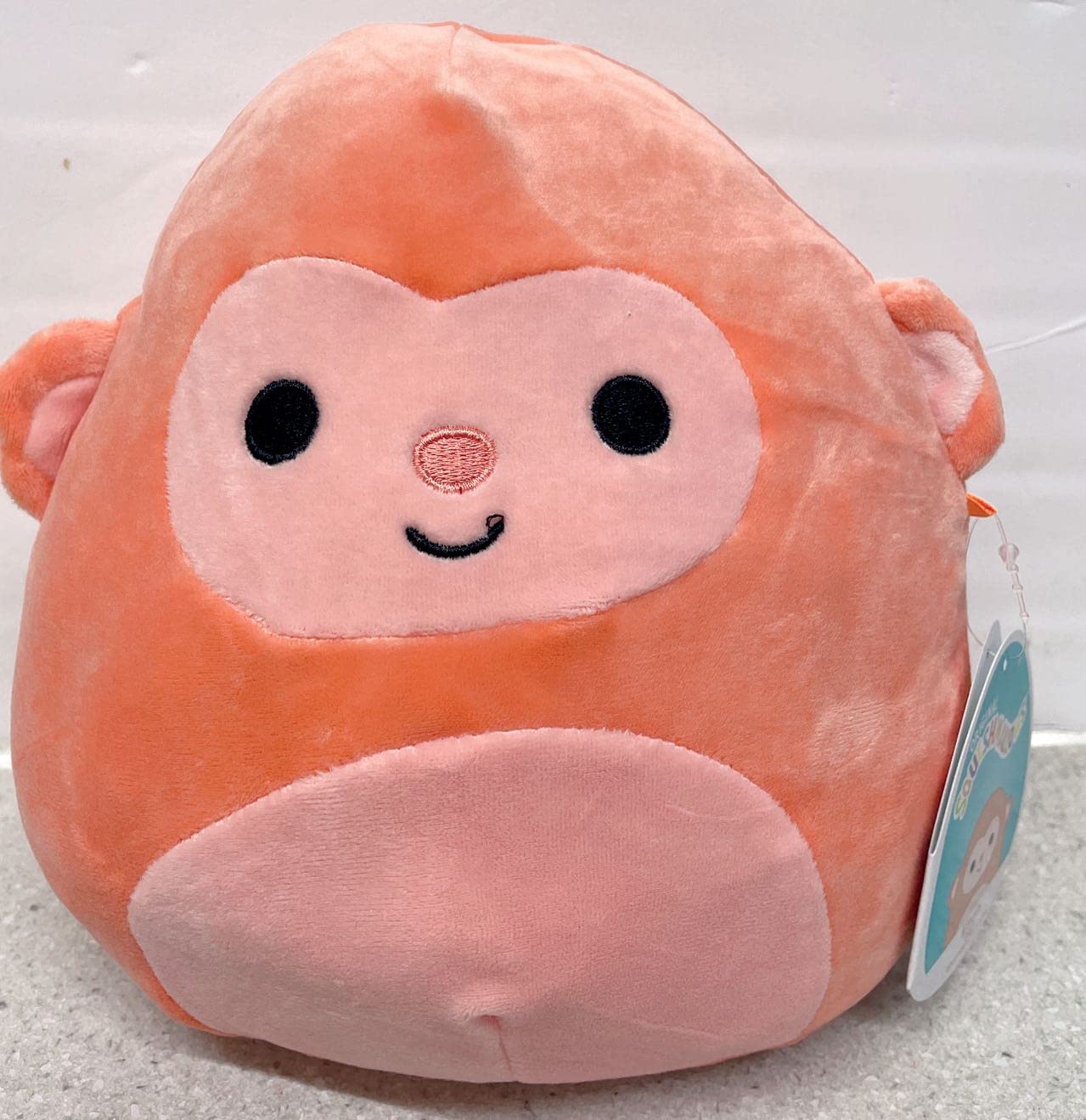 Squishmallows 8" Farm and Sealife Squad Stuffed Animal Plush Toy for Birthday (Elton Monkey)