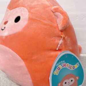 Squishmallows 8" Farm and Sealife Squad Stuffed Animal Plush Toy for Birthday (Elton Monkey)