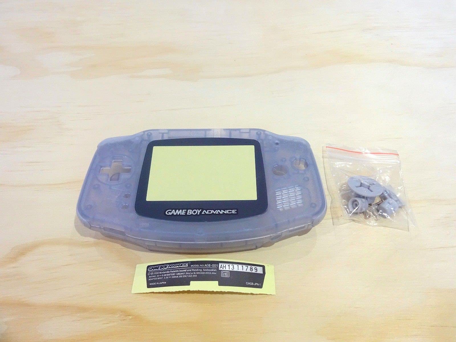 MOOKEENONE Blue Full Housing Shell Pack Case Accessories for GBA