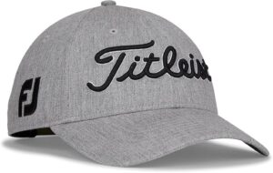 titleist golf tour classic hat heather gray/black