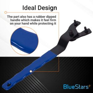 BlueStars 2 Packs SEWA20 Adjustable Lock-nut Grinder Wrench - Exact Fit For Dewalt Bosch & other Grinders (10-30mm)