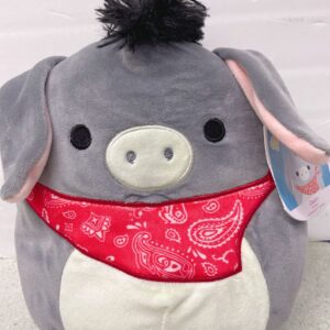 Squishmallows 8" Farm and Sealife Squad Stuffed Animal Plush Toy for Birthday (Jason Donkey)