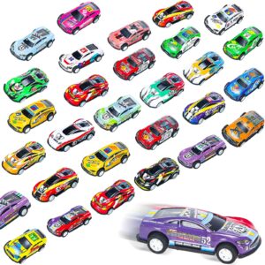 vinsot 100 pcs pull back cars metal small friction cars mini die cast race cars set fun piñata goodie bag stuffers party favor, age over 3