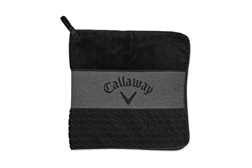 Callaway TW CG Tour FOLD Towel BLK 23