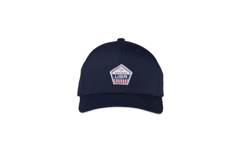 Callaway Golf High Crown Patriot USA Headwear (Navy 23)