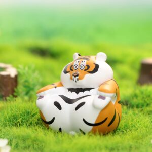 52TOYS Candybox Various Panghu Series 2 Action Figure, Popular Collectible Art Toy Hot Tiger Toys Cute Figure Creative Gift, for Christmas Birthday Party Holiday