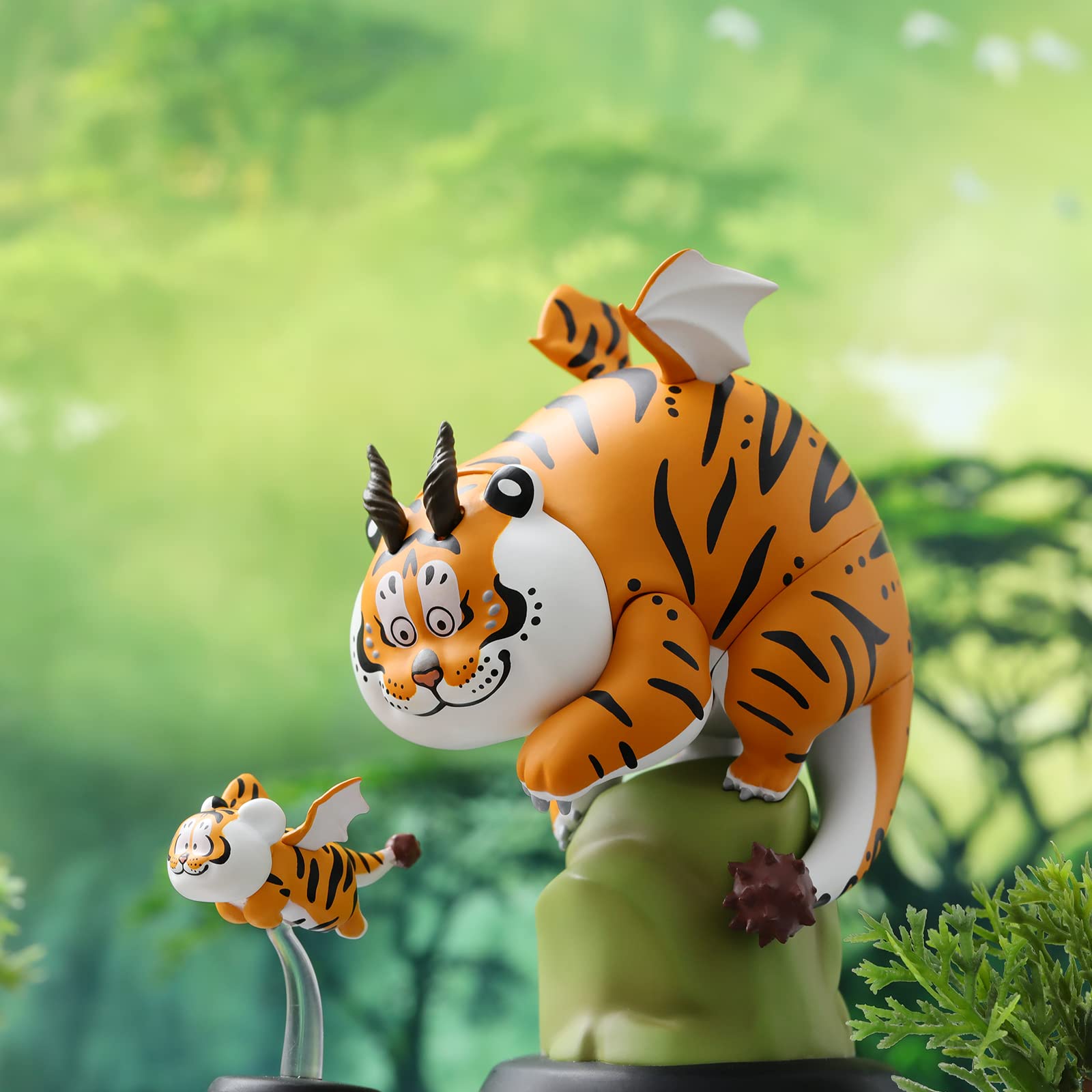 52TOYS Candybox Various Panghu Series 2 Action Figure, Popular Collectible Art Toy Hot Tiger Toys Cute Figure Creative Gift, for Christmas Birthday Party Holiday