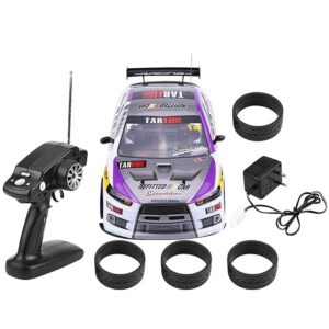 qiyhbvr gt rc drift racing car 1/10 scale remote control drift car toy gift for kids, 4wd high speed sport racing car rc vehicle electric drifting race car remote control toy racing car