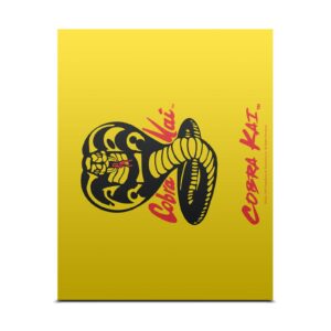 Head Case Designs Officially Licensed Cobra Kai Logo Iconic Vinyl Sticker Gaming Skin Decal Cover Compatible With Xbox One X Console and Controller Bundle