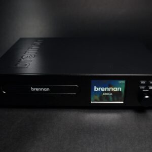 Brennan B3 (480GB Black) HiFi - Hard Disk CD Ripper & Recorder, Storage and Player with Bluetooth, Internet Radio, Stereo Power Amplifier, NAS, Wav, Lossless (FLAC) and MP3.