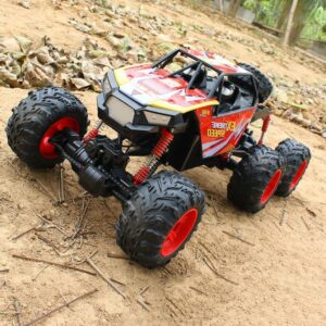 QIYHBVR RC Cars 23”Large Remote Control Car, 6WD All Terrains Electric Toy Off Road RC Car Vehicle Truck Crawler with Metal Shell for Boys Kids and Adults