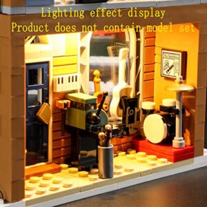 GEAMENT LED Light Kit Compatible with Holiday Main Street - Lighting Set for Creator 10308 Building Model (Model Set Not Included)