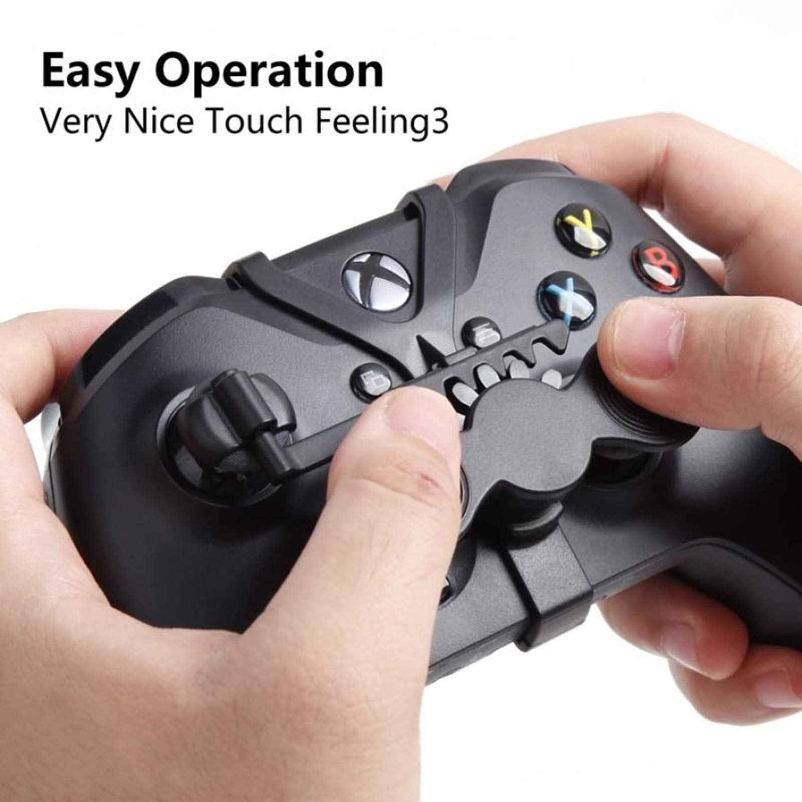 Yunnyp Racing Game Steering Wheel Game Controller Gamepad Auxiliary Compatible with Xbox One S/Xbox One X