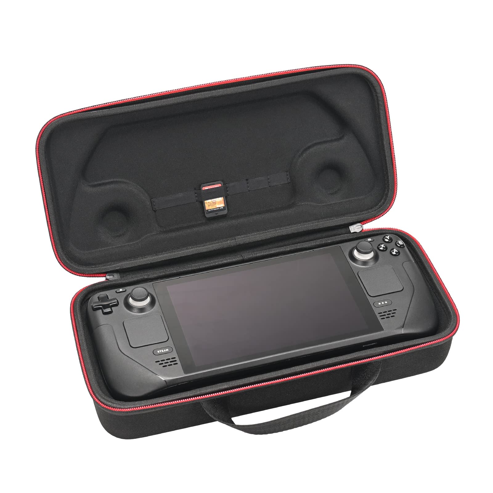 RLSOCO Carrying Case for Steam Deck & Steam Deck OLED, Protective Case for Steam Deck Console, Steam Dock, AC adapter, SD Card (Case Only)