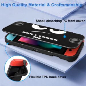 Fintie Case for Nintendo Switch - Flip Case [Screen Safe] Slim Protective Soft TPU Shell with Magnetically Detachable Front Cover & Ergonomic Grip for Switch 2017 6.2" Touch Screen (Dont Touch)