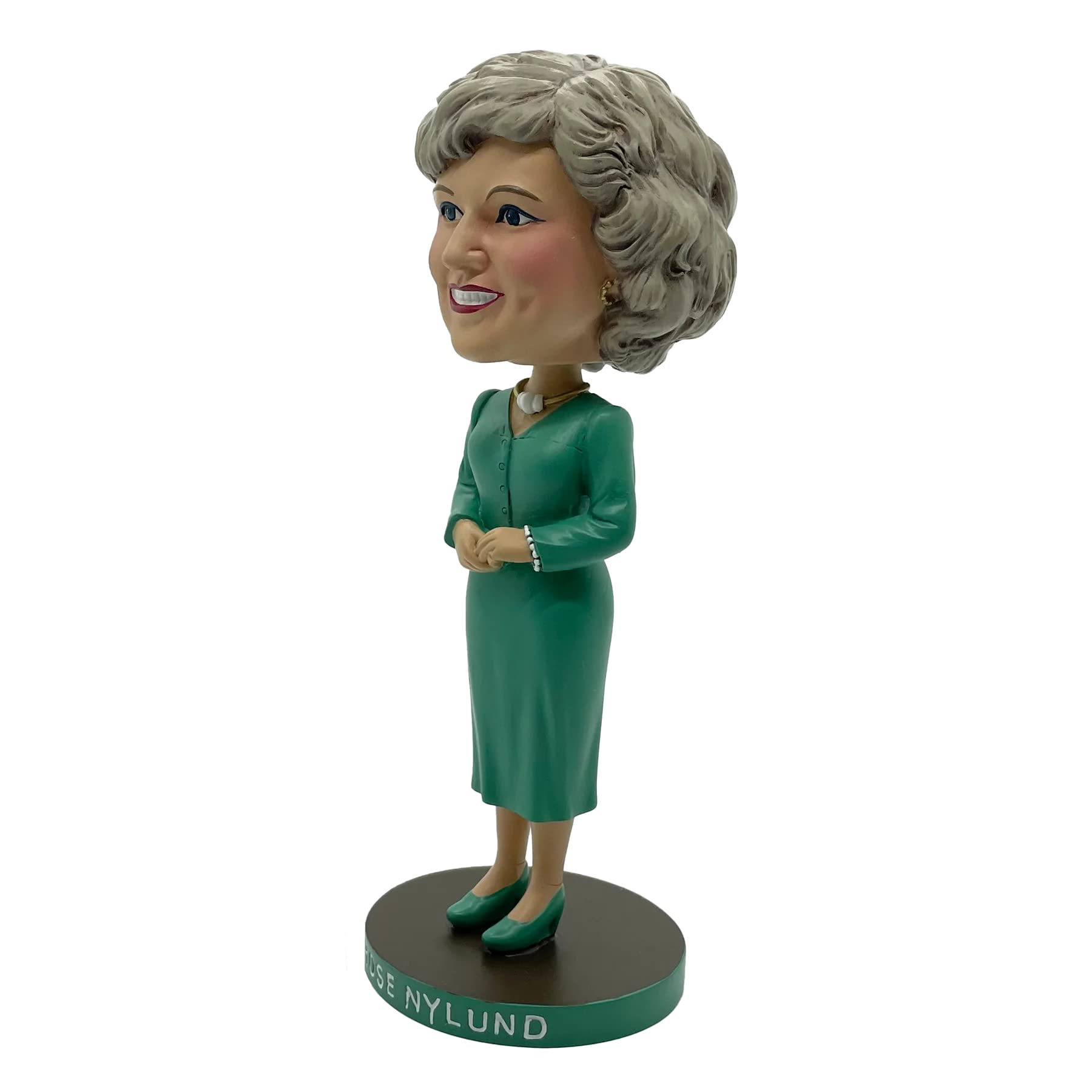 Icon Heroes Rose Nylund Golden Girls Betty White Green Dress Bobblehead - Individually Numbered to Only 1,000