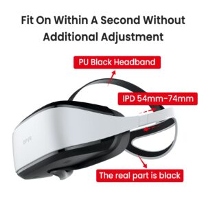 DPVR E3C Virtual Reality Headset, VR Set for Business of Egg Seats Headset, VR Simulator Riders, Moto, Time Machine 6 Seats and VR Flying, VR Headsets Not for Personal User