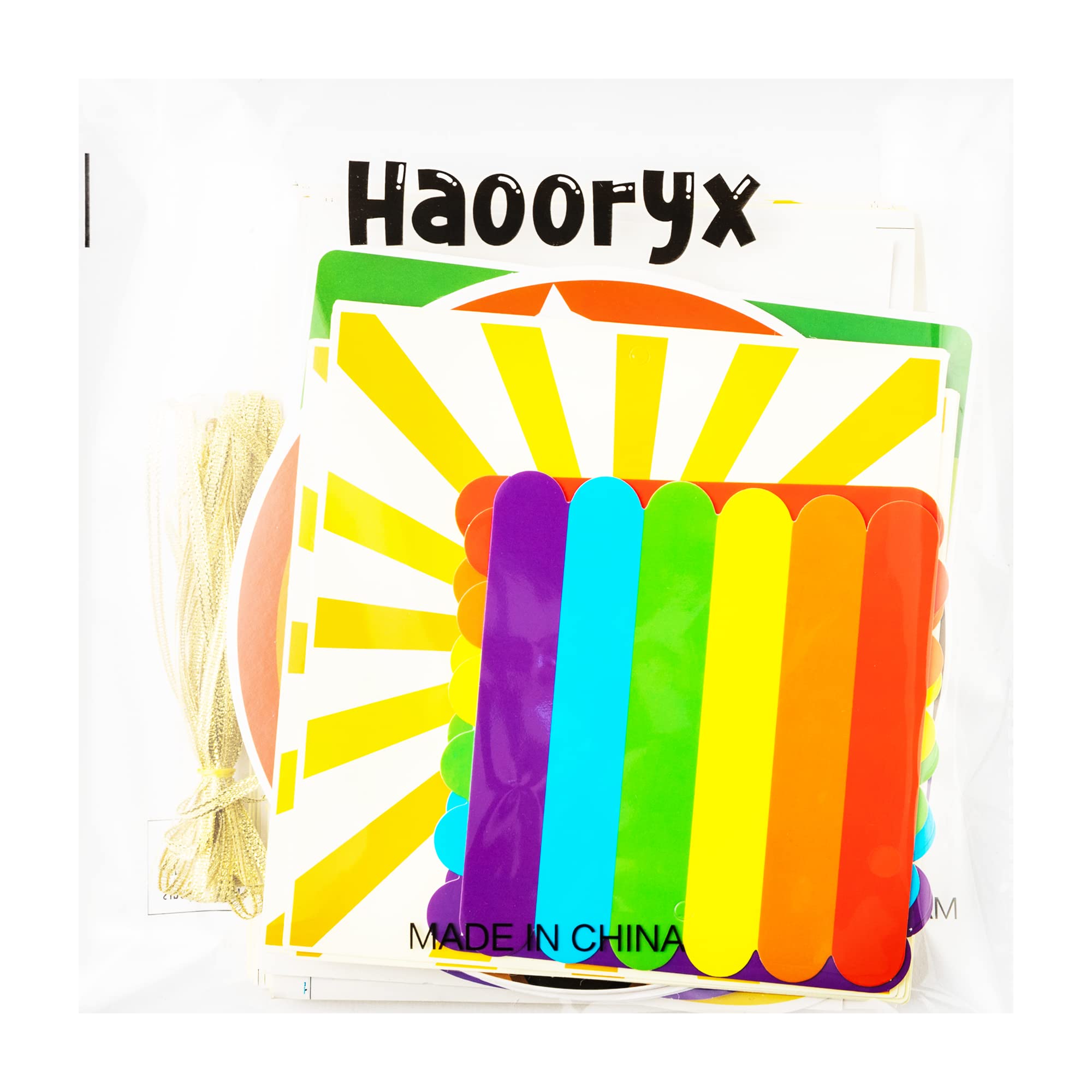 Haooryx 66PCS Christian Sunday School Craft Kit He Is Risen Hanging Ornament and Sticker Set Armor of God Crosses DIY Paper Ornament VBS Religious Sunday School Activities for Kids