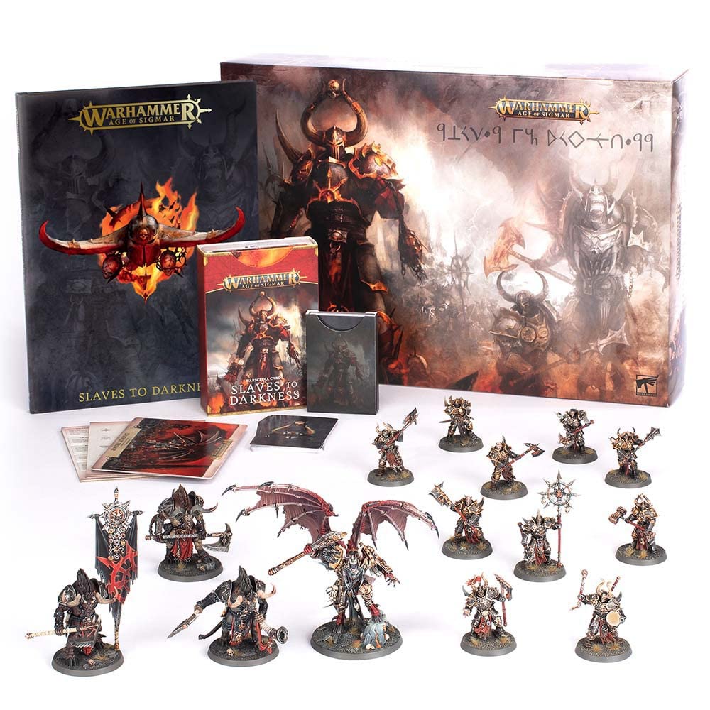 Warhammer Games Workshop Age of Sigmar - Slaves to Darkness Army Set (English)