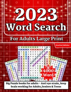 4000 word search for adults large print (200 themed puzzles): big puzzle books for adults - anti eye strain, keep brain working for adults,seniors & teens (wordsearch book for adults)