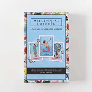 Blue Star Press Millennial Loteria Game: Family Fiesta Edition Mexican Bingo