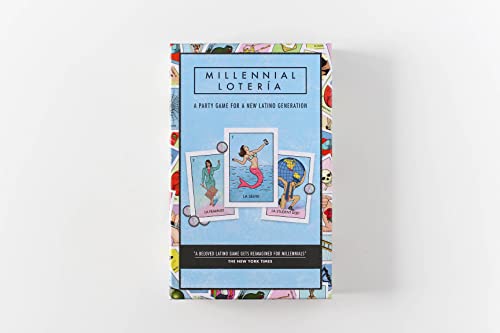 Blue Star Press Millennial Loteria Game: Family Fiesta Edition Mexican Bingo