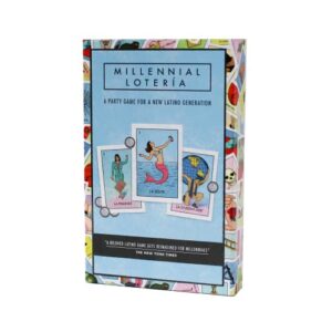 blue star press millennial loteria game: family fiesta edition mexican bingo