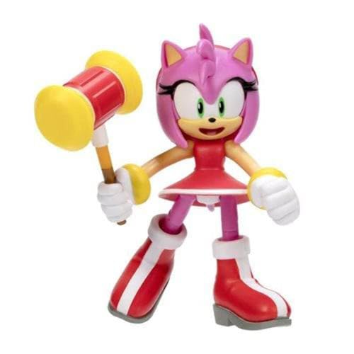 Sonic the Hedgehog Ray Action Figure 4 inch with Red Chaos Emerald