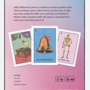 Blue Star Press Millennial Loteria Game: Family Fiesta Edition Mexican Bingo