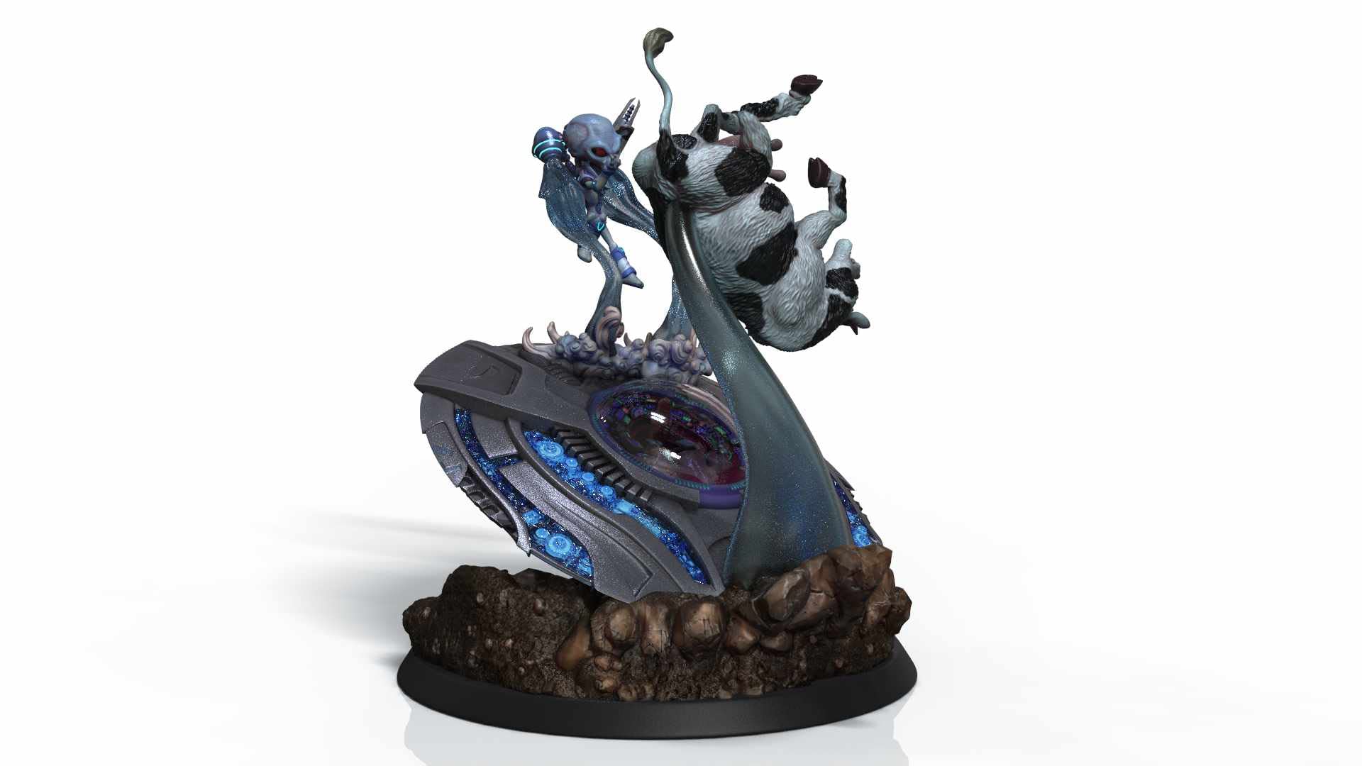 Destroy All Humans! Crypto'n'Cow Figurine