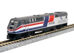 n ge p42 amtrak dash 8" phase iii #160 w/ 50th anniversary logo