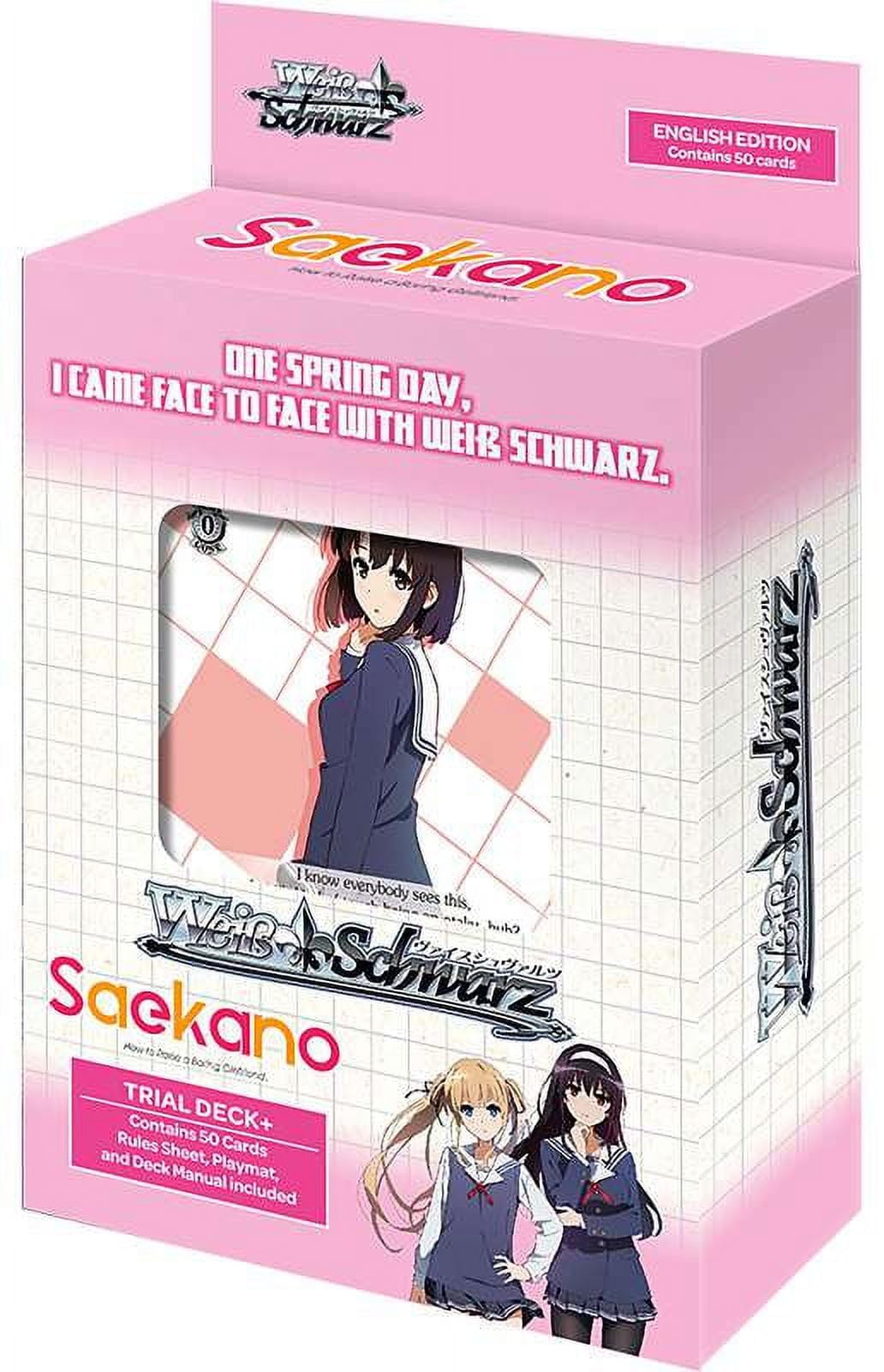 Weiss Schwarz: Saekano - How to Raise a Boring Girlfriend Trial Deck +