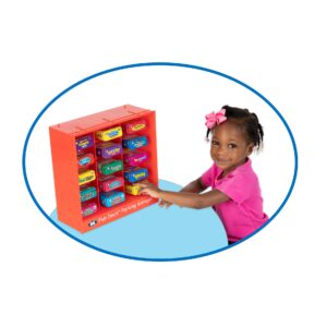 Super Duper Publications | Fun Deck® Parking Garage | Card Deck Storage Organizer Display