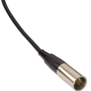 CablesOnline 6-inches Mini-XLR 3-Pin Male to Mini-XLR 3-Pin Female Pro Microphone Cable, XM-000