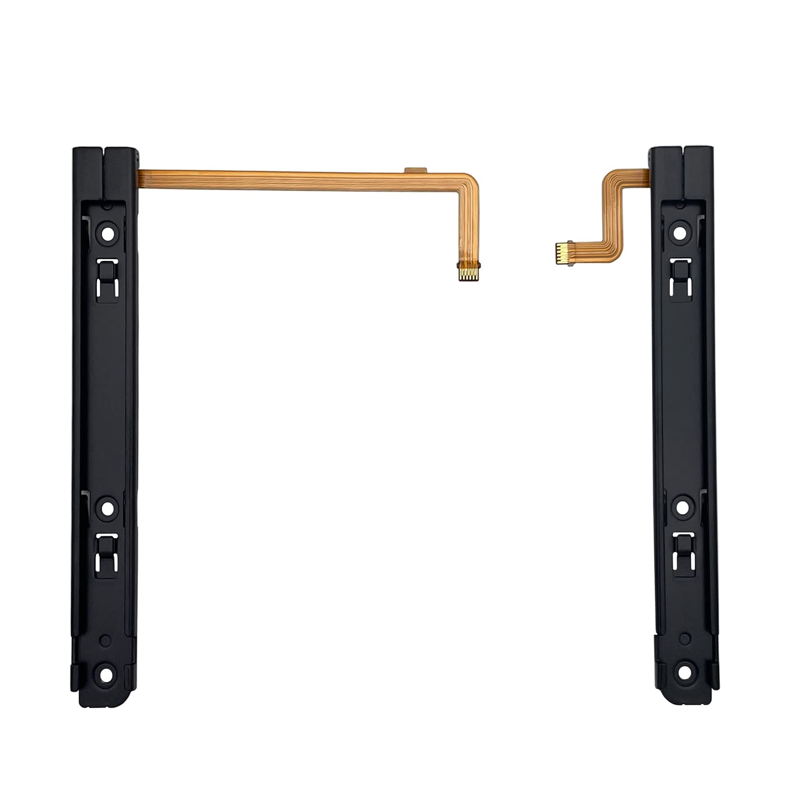 Onyehn Original Right and Left Slide Rail Replacement,Replace Broken/Worn Slider Rails for Nintendo Switch OLED HEG-001 Console