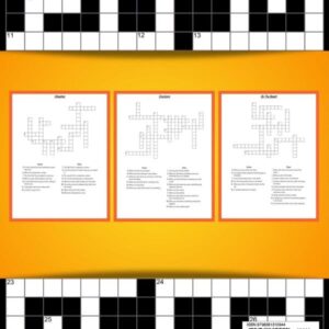 Crossword Puzzles for Kids Ages 9 to 12: Fun and Challenging Crossword Puzzles for Kids Ages 9, 10, 11, and 12