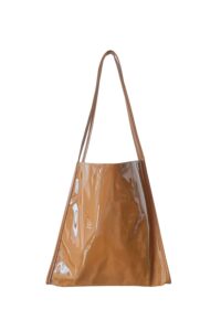 ulisty women patent leather bag soft tote bag casual shoulder bag fashion handbag brown