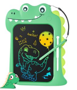 lcd writing tablet for kids, drawing tablet doodle board toddler toys, dinosaur toys tablet for boys girls 3 4 5 6 7 8 years old, birthday gift doodle drawing writing pad education learning toys