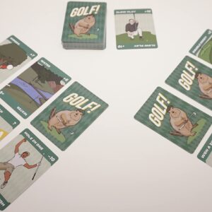 Golf! The Card Game - Very Fun Game, Great for Game Night, Favorite Gift for Golfers and Card Game Fans, Made in The USA