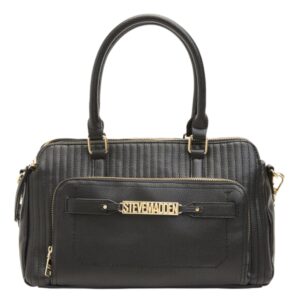 steve madden harper satchel black one size