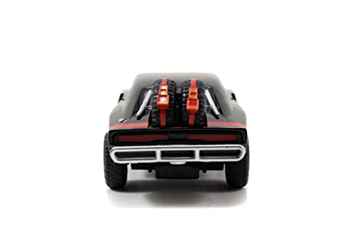 Fast & Furious 1:32 Dom's Dodge Charger & 1968 Dodge Charger Widebody Die-cast Car Twin Pack, Toys for Kids and Adults