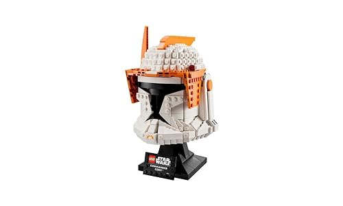 LEGO Star Wars Clone Commander Cody Helmet 75350 Collectible Building Set - Featuring Authentic Details, Office Decor Display Model for Adults, The Clone Wars Collection Memorabilia and Gift Idea