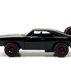 Fast & Furious 1:32 Dom's Dodge Charger & 1968 Dodge Charger Widebody Die-cast Car Twin Pack, Toys for Kids and Adults