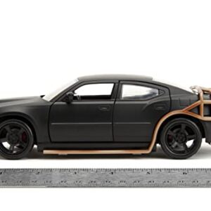 Jada Fast & Furious 1:24 2006 Dodge Charger Heist Car Die-cast Car, Toys for Kids and Adults